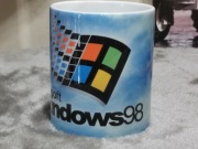 Stary nowy kubek reklamowy Windows