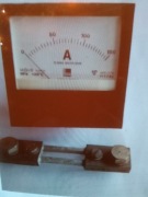 Amperomierz  Mer 72  150 A i bocznik