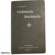 FUNDAMENTA KRESTOMATIO DE LA LINGVO ESPERANTO Zamenhof 1909 r.
