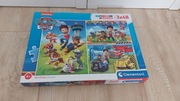 puzzle clementoni psi patrol 3 x 48 el