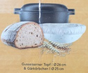 Żeliwny Garnek do Chleba 4,6L Chefarone + Koszyk + Gratisy!