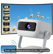 Projektor Full AGD 4K 1080P