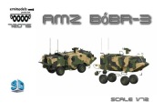 Model z druku AMZ BÓBR 3  1/72