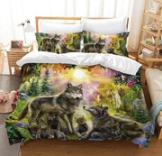 Pościel dziecięca 135 x 200 cm z 2 poszewkami na poduszki