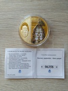 32. Medal okolicznościowy Korony papieskie Tiara Papal