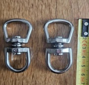 Krętlik(komplet 2 szt.) do smyczy duży solidny mocny