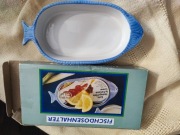 Naczynie ceramiczne ryba Vintage