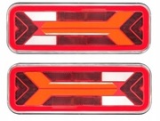 LAMPA TYLNA ZESPOLONA LED 12/24V BUS TIR KPL