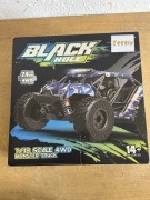 sterowany samochód Black Hole Monster Truck marki Hospeed w skali 1:18