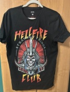 Koszulka z nadrukiem Stranger Things Hellfire Club House