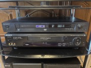 Magnetowid stereo Hi-Fi Nicam Sony SLV-E780 DVD Sony DVP-NS405