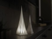 Figurka - Choinka z wkładem LED.