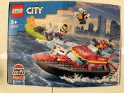 Zestaw Lego Statek pożarniczy 60373