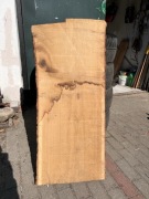 Blat drewniany dębowy naturalny 107x46x4 cm