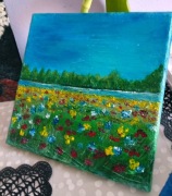 Obrazy na płótnie natura akryl - kolekcja prywatna (rękodzieło)