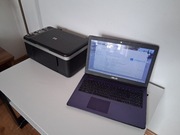 Laptop asus X502C plus drukarka HP