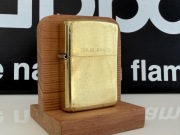 Zapalniczka Zippo 1992, Solid Brass, rocznicowy spód 1932 - 1992 #2