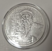 Icons Of Inspiration Ikony Inspiracji Johannes Gutenberg 2024 1oz srebro