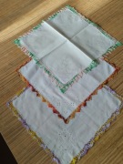 Chusteczki  , ręczna robota 