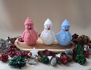 Mydło glicerynowe, mydełko dekoracyjne, bałwanek, święta, prezent