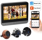 Wizjer kamera Wifi 2.4ghz Tuya 3MP 5000mah