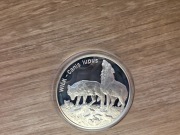 Moneta WILK Canis lupus 20zł 1999 rok oryginał srebro