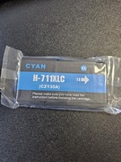 Tusz do plotera hp designjet t120 kolor CYAN. Zamiennik.