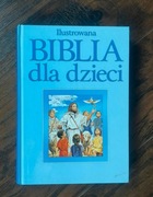 Książka book biblia dla dzieci niebieska