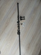 Karnisz czarny 100 cm