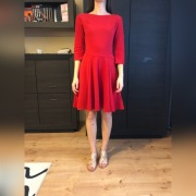 Sukienka czerwona Even&Odd rozmiar 34 (XS)