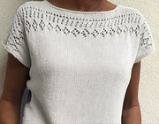 Bluzka rękaw kimono biała rozm 46