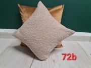 M072 poszewki na poduszki 30x30 beż bukla boho