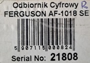 Tuner,dekoder  Ferguson, AF-1018 SE