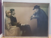 Stary obraz olej na płótnie 