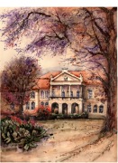 Kozłówka  30x40 cm Akwarela 