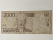 Sprzedam banknot Indonezja 2000 rupii 2011r. stan dobry