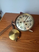 Mechanizm do zegara wiszącego, wahadło, gong