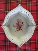 Koszyk porcelanowy że złoceniami Wallendorf