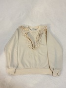 Bluza H&M w kolorze kremowym z koronką. Rozmiar 122/128