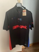 Koszulka Barcelona x Cactus Jack Czarna 