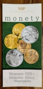 Folder NBP 2009 Wrzesień 1939 Warszawa, Wieluń, Westerplatte 200, 10 i 2 zł
