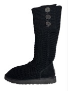 Buty zimowe kozaki Ugg Swetrowe materiałowe wodoodporne ocieplane