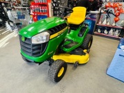 Traktorek kosiarka John Deere E140 Briggs&Stratton z USA! 22KM 