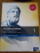 Ponad słowami 1 podręcznik do języka polskiego 