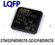 Mikrokontroler STM32F405RGT6, obudowa LQFP64