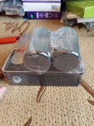 Zestaw łazienkowy uchwyt na szczoteczki z dozownikiem pasty