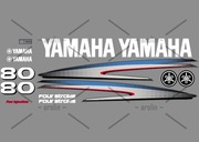 Naklejka na silnik zaburtowy YAMAHA 80