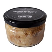 Odsklepiny woskowe pszczele z miodem 250g Kalinowa Pasieka