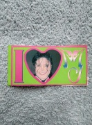 Naklejka I love Michael Jackson z gazety Popcorn 1998