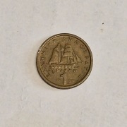 Moneta 1 drachma Grecja 1980